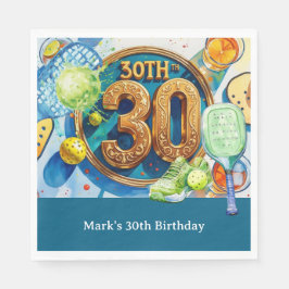 Pickleball 30ste verjaardag servet
