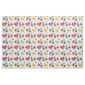 Pickleball. Aangepaste kleur achtergrond! Stof (Fat Quarter)