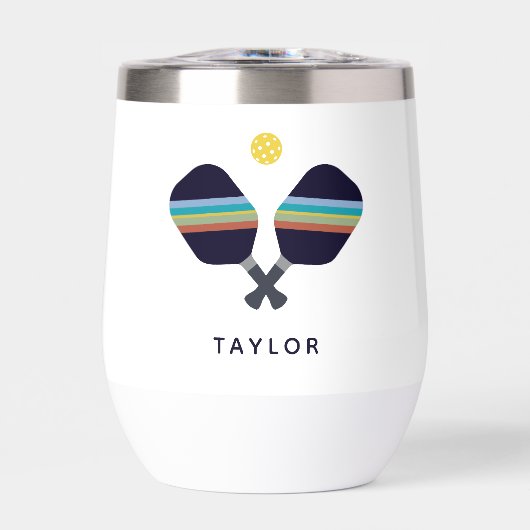 Pickleball Aangepaste Naam Speler Gift (Voorkant)