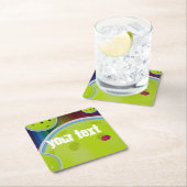 Pickleball Aanpassen aanpasbaar pakbon Kartonnen Onderzetters (Insitu)