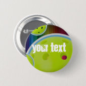 Pickleball Aanpassen aanpasbaar pakbon Ronde Button 5,7 Cm (Voorkant /achterkant)