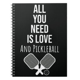 Pickleball Accessoires Geschenken Ideeën Grappig N Notitieboek