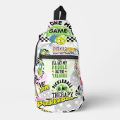 Pickleball Accessories Grab-n-Go Sling Bag (Voorkant)