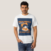 Pickleball Addict T-shirt (Voorkant volledig)