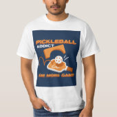 Pickleball Addict T-shirt (Voorkant)
