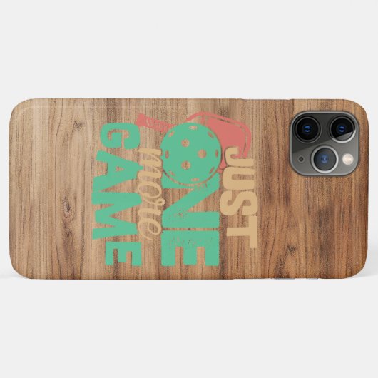 Pickleball Addiction: Nog een spel grinnikt Case-Mate iPhone Case (Achterkant (horizontaal))