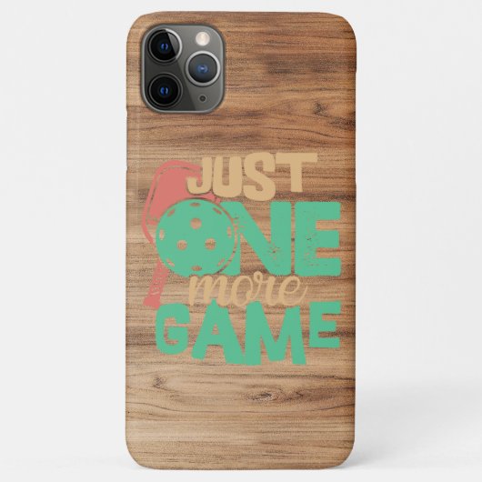 Pickleball Addiction: Nog een spel grinnikt Case-Mate iPhone Case (Achterkant)