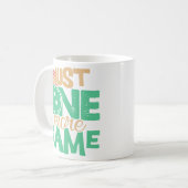 Pickleball Addiction: Nog een spel grinnikt Koffiemok (Voorkant links)