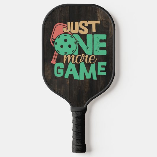 Pickleball Addiction: Nog een spel grinnikt Pickleball Paddle (Voorkant)