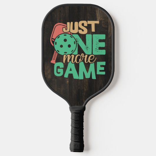 Pickleball Addiction: Nog een spel grinnikt Pickleball Paddle (Achterkant)