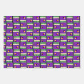 Pickleball afspelen totdat de straten aansteken inpakpapier vel (Voorkant)