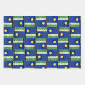 Pickleball afspelen totdat de straten blauw zijn inpakpapier vel (Voorkant)