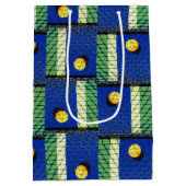 Pickleball afspelen totdat de straten blauw zijn medium cadeauzakje (Achterkant)