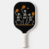 Pickleball Afterlife – Skeletons Serve Sass Paddle (Voorkant)