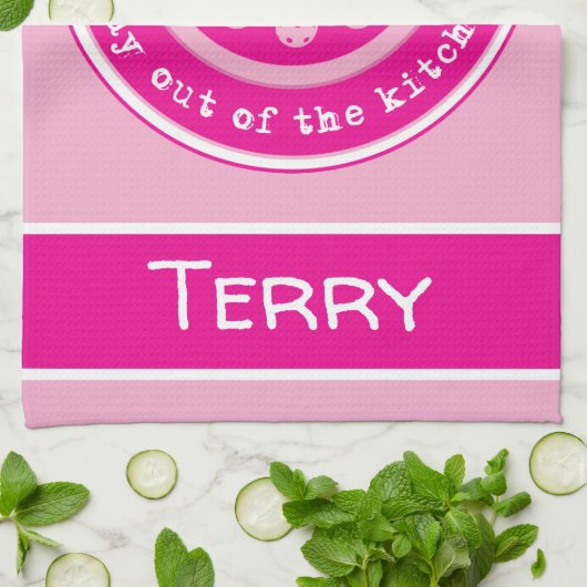 Pickleball: als je de aangepaste tekst voor warmte theedoek (Gevouwen)