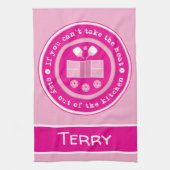 Pickleball: als je de aangepaste tekst voor warmte theedoek (Verticaal)