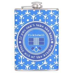 Pickleball: Als je de hitte niet kunt nemen/bleek  Heupfles