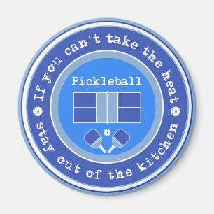 Pickleball: Als je de hitte niet kunt nemen/bleek  Magneet