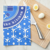 Pickleball: Als je de hitte niet kunt nemen/bleek  Theedoek (Quarter Fold)