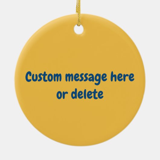 Pickleball: als je de hitte niet kunt nemen.... keramisch ornament (Achterkant)