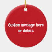 Pickleball: als je de hitte niet kunt nemen.... keramisch ornament (Achterkant)