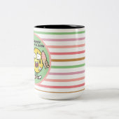 Pickleball Als je Soft Serve wilt, ga dan voor ijs Tweekleurige Koffiemok (Center)