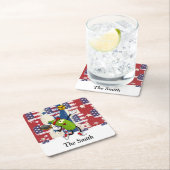 Pickleball Amerikaans thema voor 4 juli Kartonnen Onderzetters (Insitu)