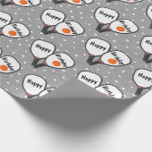 Pickleball and Paddle for Birthday Cadeaupapier (Hoek)