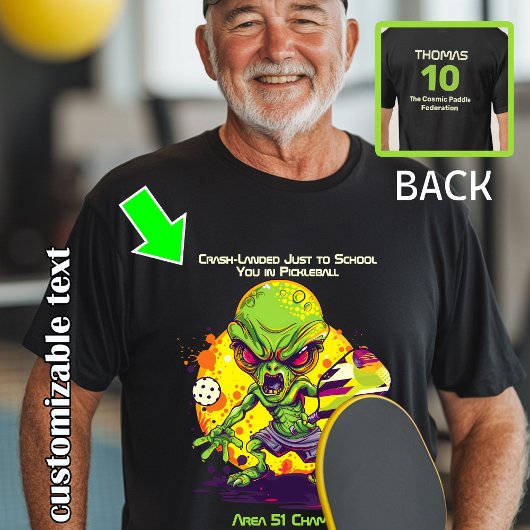 Pickleball Area 51 Champion T-shirt
