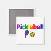 Pickleball Art Magneet (Voorkant / Achterkant)