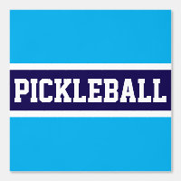 PICKLEBALL Athletic Navy Azure Blauw Wit Strepen