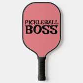 PICKLEBALL BAAS ROZE MAM PADDLE (Voorkant)