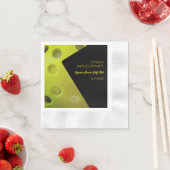 Pickleball Bachelor Party Classic Stijlvol drankje Servet (Insitu)