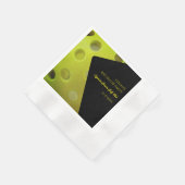 Pickleball Bachelor Party Classic Stijlvol drankje Servet (Hoek)