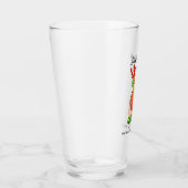 Pickleball Bachelorette Bruiloft Drankjes & Drinke Glas (Rechts)