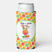 Pickleball Bachelorette Bruiloft Drankjes & Drinke Seltzer Blikjeskoeler (Seltzer Voorkant)