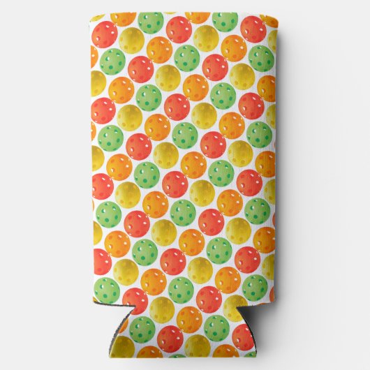 Pickleball Bachelorette Bruiloft Drankjes & Drinke Seltzer Blikjeskoeler (Achterkant)