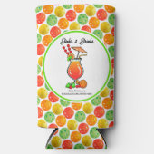 Pickleball Bachelorette Bruiloft Drankjes & Drinke Seltzer Blikjeskoeler (Voorkant)