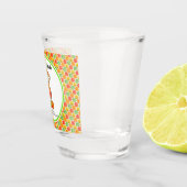 Pickleball Bachelorette Bruiloft Drankjes & Drinke Shot Glas (Rechts)