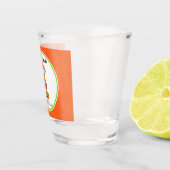 Pickleball Bachelorette Bruiloft Drankjes & Drinke Shot Glas (Rechts)