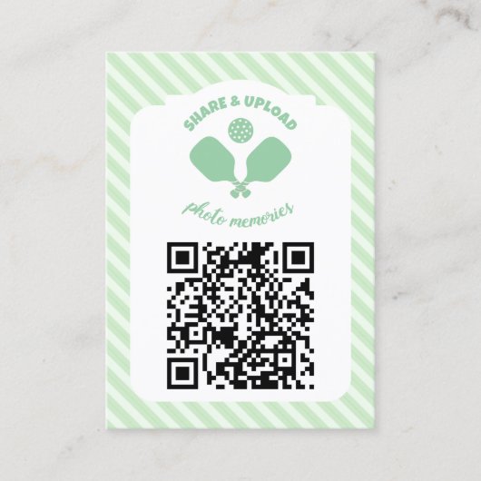 Pickleball Bachelorette Weekend Informatiekaartje (Voorkant)