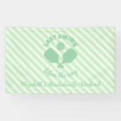 Pickleball Bachelorette Weekend Spandoek (Horizontaal)