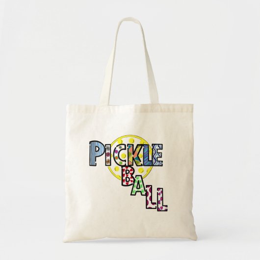 Pickleball bag-tas tote bag (Voorkant)