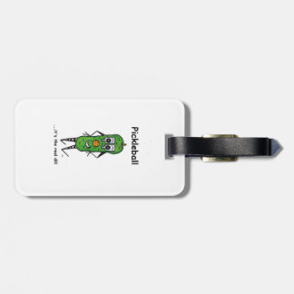 Pickleball bagagetag bagagelabel