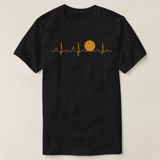 Pickleball Ball Heartbeat Apparel, Pickelball 518 T-shirt (Design voorkant)