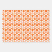 Pickleball Ball, Oranje Pickleball Balls op White Inpakpapier Vel (Voorkant 2)