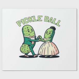 Pickleball Ballroom dansen Cadeaupapier