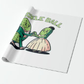 Pickleball Ballroom dansen Cadeaupapier (Uitgerold)