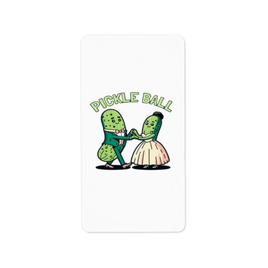 Pickleball Ballroom dansen Etiket (Voorkant)