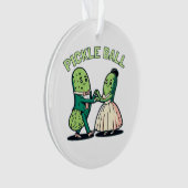 Pickleball Ballroom dansen Ornament (voorkant)